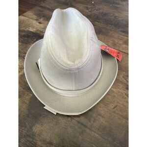 Vintage London Fog Beige All Weather Headwear DuPont Ze Pel Hat Size 6 7/8